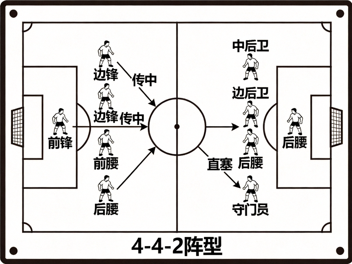 足球战术板示意图